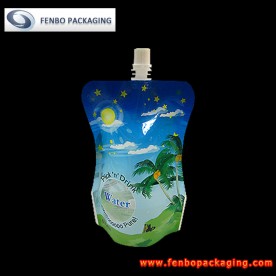500ml plastic water stand up pouch with spout nigeria-FBYXZLA036