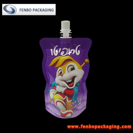 200g plastic spouted stand up doypack pouch juice-FBYXZLA043A 200g plastic spouted stand up doypack pouch juice-FBYXZLA043A