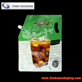 2100ml refillable spout pouches bag for drink manufacturer-FBXZZLA047