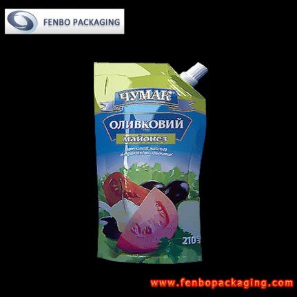 210ml squeeze mayonnaise small pouches-FBXZZLA048 210ml squeeze mayonnaise small pouches-FBXZZLA048