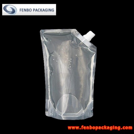 500ml transparent spout pouches water-FBXZZLA059 500ml transparent spout pouches water-FBXZZLA059