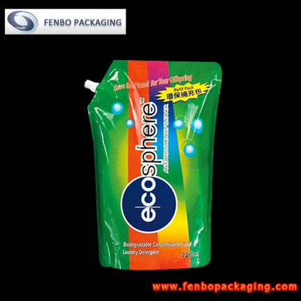 2200ml refillable corner spout stand up doypack pouches for sale-FBXZZLA061 2200ml refillable corner spout stand up doypack pouches for sale-FBXZZLA061
