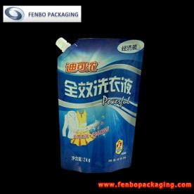 2000ml bolsa doypack pouches stand up pouch plastico con tapa rosca-FBYXXZA067B