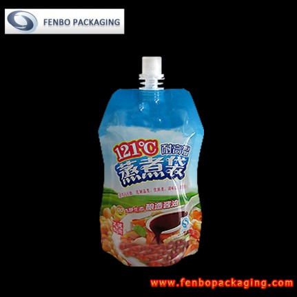 250ml stand up pouch retort pouches bags with spout-FBYXZLA062B 250ml stand up pouch retort pouches bags with spout-FBYXZLA062B