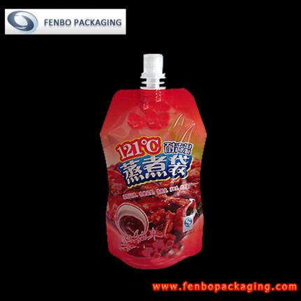 250ml food products stand up pouch spouted retort pouch-FBYXZLA062D