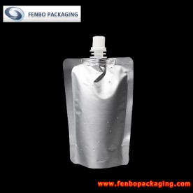 140ml aluminum doypack stand up liquid pouch mockup supplier-FBTBZLA060