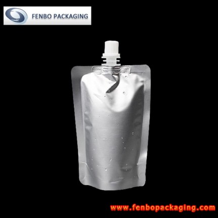 140ml aluminum doypack stand up liquid pouch mockup supplier-FBTBZLA060 140ml aluminum doypack stand up liquid pouch mockup supplier-FBTBZLA060