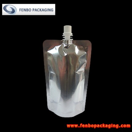 150ml aluminium standing pouches with spout mockup-FBTBZLA061 150ml aluminium standing pouches with spout mockup-FBTBZLA061