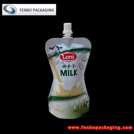 wholesale 250gram organic vanilla yogurt pouches-FBYXZLA068A