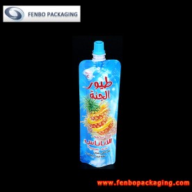 100ml disposable foil fruit juice pouches-FBTBZLA068B