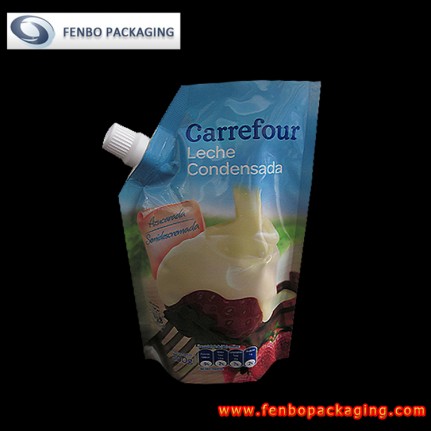 300gram bolsa doypack leche condensada con valvula bogota-FBXZZLA082B