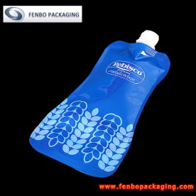 500ml reusable plastic water pouches with spout suppliers-FBYXZLA075