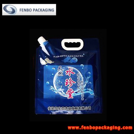 stand up doypack water pouches 1l with handle manufacturers-FBYXXZA097 stand up doypack water pouches 1l with handle manufacturers-FBYXXZA097