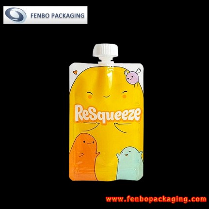 103gram disposable diy fill and squeeze pouches-FBTBZLA100