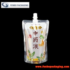 150ml china plastic stand up liquid pouches bag-FBTBZLA101