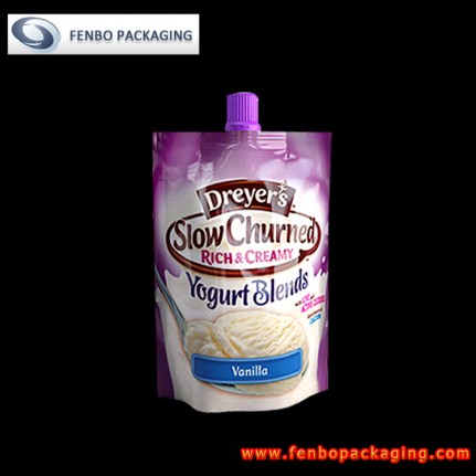 300gram yogurt fill and squeeze pouches for adults wholesale-FBTBZLA107