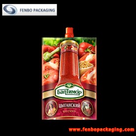 250gram ketchup pouch mockup doypack tomato paste-FBTBZLA112