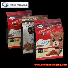 flat bottom zip lock box pouch bags | box pouch packaging-FBBBFPD012