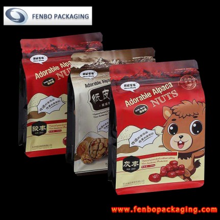 flat bottom zip lock box pouch bags | box pouch packaging-FBBBFPD012 flat bottom zip lock box pouch bags | box pouch packaging-FBBBFPD012