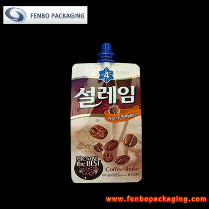 150ml stand up liquid coffee spouted pack bags pouches-FBTBZLA123