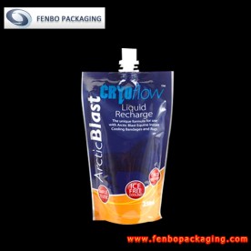 250ml refillable spouted juice drink pouches-FBTBZLA119