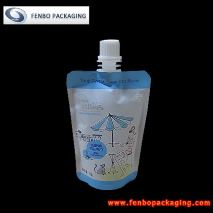 90gram doypack plain yogurt pouches for adults-FBTBZLA124C