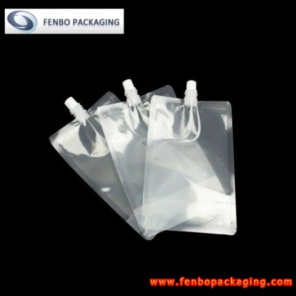 clear spout standup pouch | stand up pouch liquid packaging-FBTBZL045 clear spout standup pouch | stand up pouch liquid packaging-FBTBZL045