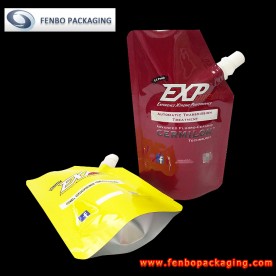 aluminium pouches of shampoo with spout in australia | packing of shampoo-FBXZZL031