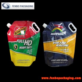 oil spout packaging pouches | oil packaging-FBXZZL034