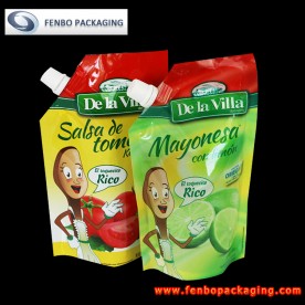 plastic stand up bags pouch with spout | flexpackaging-FBXZZL030