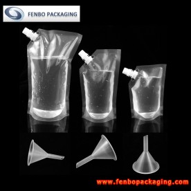 portable wine pouch bag with spout manufacturers | wine pouch packaging-FBXZZL033