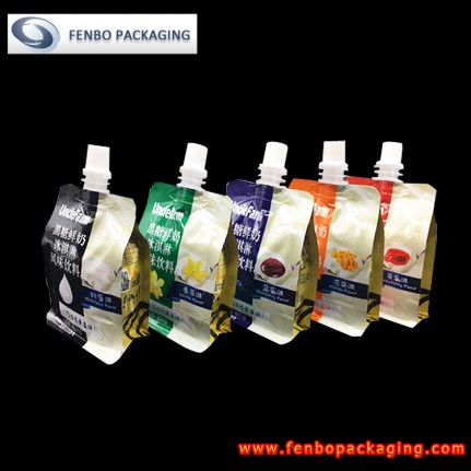 ice cream spout pouches with cap | spout bag packaging-FBQEB020 ice cream spout pouches with cap | spout bag packaging-FBQEB020