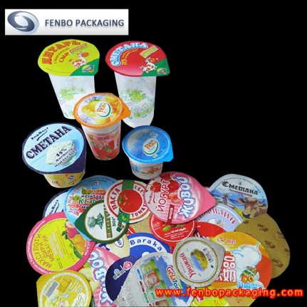 aluminum foil lids suppliers | packaging liquid food products-FBLBDP012