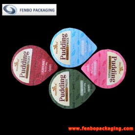 aluminium lid foil manufacturer | packaging of pudding-FBLBDP017