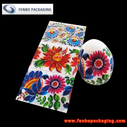 easter egg shrink sleeve wrap company | packaging sleeve labels-FBSSB012