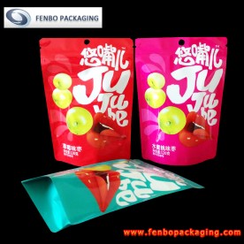 mylar ziplock stand up resealable pouch bags | packaging snacks food-FBLLZL017