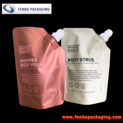 spout pouches bags packaging cosmetics | gravure printing packaging-FBXZZL036 spout pouches bags packaging cosmetics | gravure printing packaging-FBXZZL036