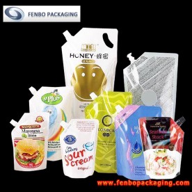 stand up spout bags suppliers | stand up pouch with spout packaging-FBXZZL037