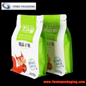 flat bottom zip lock bags suppliers | nuts packaging-FBBBFPD017