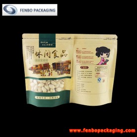 stand up kraft window pouch | pistachio snack packs-FBLLZL025  stand up kraft window pouch | pistachio snack packs-FBLLZL025