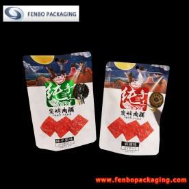 heat seal stand up pouches for food suppliers | jerky snack packs-FBRFZL031