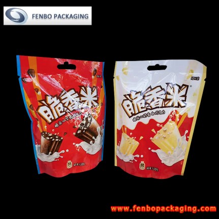 stand up plastic bags packaging | chocolate packaging-FBRFZL032