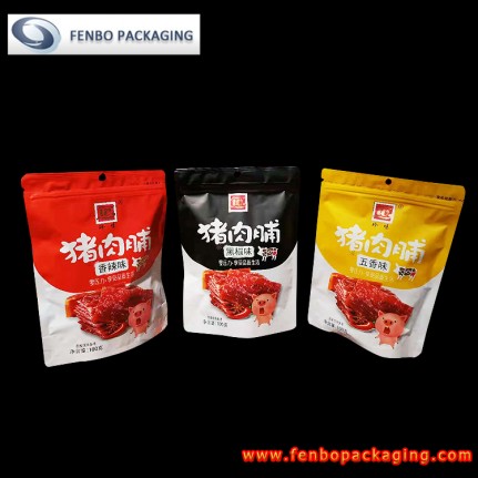 custom printed standup zipper pouches manufacturer | beef jerky packages-FBLLZL032 custom printed standup zipper pouches manufacturer | beef jerky packages-FBLLZL032
