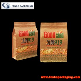 flat square bottom gusseted paper bags | packaging gusset-FBBBFPD041