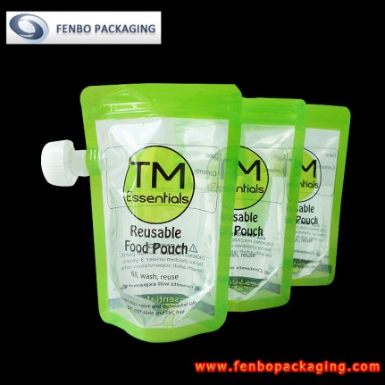 reusable spout food pouch | baby food packages-FBXZZL055 reusable spout food pouch | baby food packages-FBXZZL055