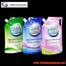 spouted pouches bags liquid manufacturers | laundry detergent packaging-FBXZZL056