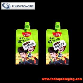 retort liquid bag pouches with spout | liquid flexible packaging-FBQEB024