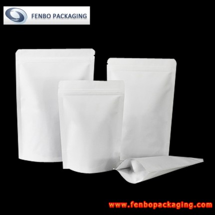 kraft standup zipper pouches | packaging for dry food-FBLLZL035