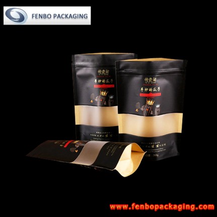 paper stand up pouches with window | stand up pouch packaging australia-FBLLZL038 paper stand up pouches with window | stand up pouch packaging australia-FBLLZL038
