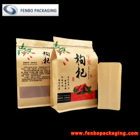 paper box pouch bag with flat bottom | pouch gusset packaging-FBBBFPD044